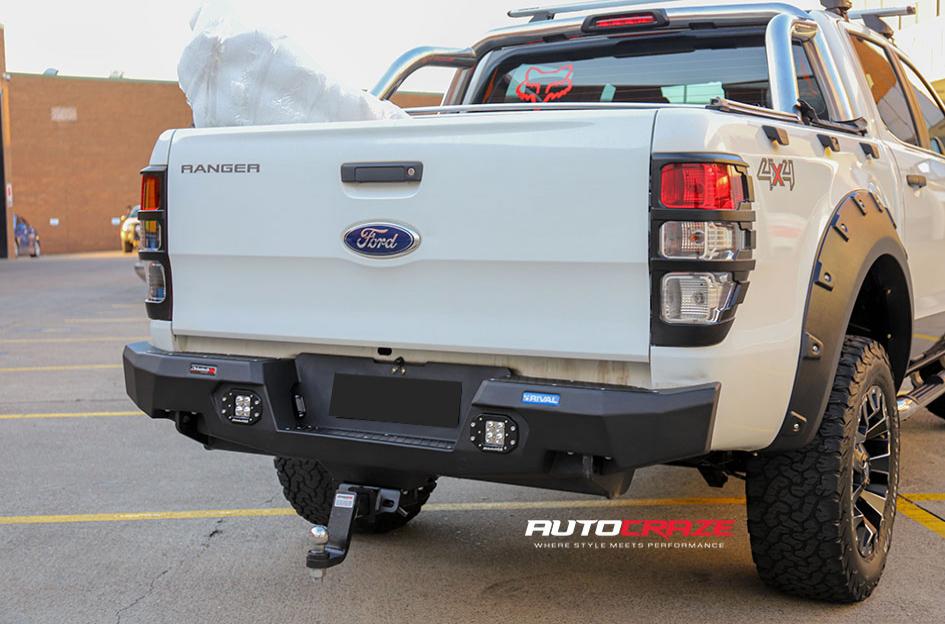 FORD RANGER ASSAULT GLOSS BLACK MILLED ACCENTS